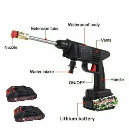 Idropulitrice 2 batteria 48V Alta pressione Portatile Senza Fili Lavaggio Auto e moto