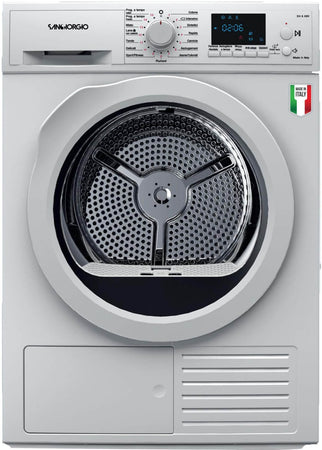 SanGiorgio SDR9I Asciugatrice 9kg A+++ Pompa di Calore Inverter Carica Frontale Bianco
