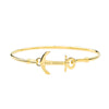 PAUL HEWITT - Bracciale Anchor cuff Golden