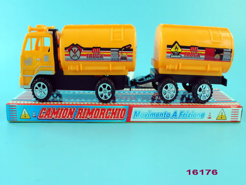 Camion con rimorchio 30cm a frizione
