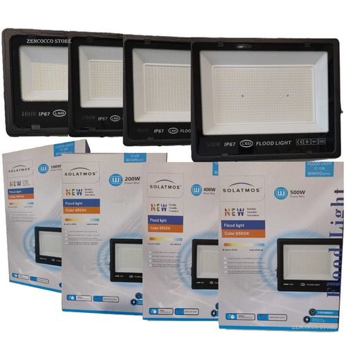Faro LED smd 100W 200W 400W 500W 600W Faretto slim Luce fredda 6500k 90lm/w IP66