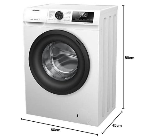 Hisense WFQP7012EVM Lavatrice Caricamento Frontale 7kg 1200 Giri/min Classe C Bianco
