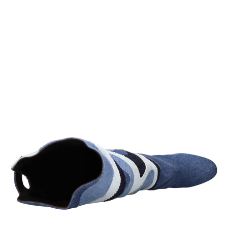 SKORPIOS Maison Stivali Blu da donna