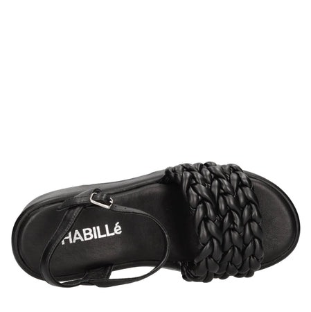 Habille Sandali Nero da donna