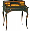 MOBILI 2G - Scrivania Shabby nero legno consumato/naturale 78x50x94