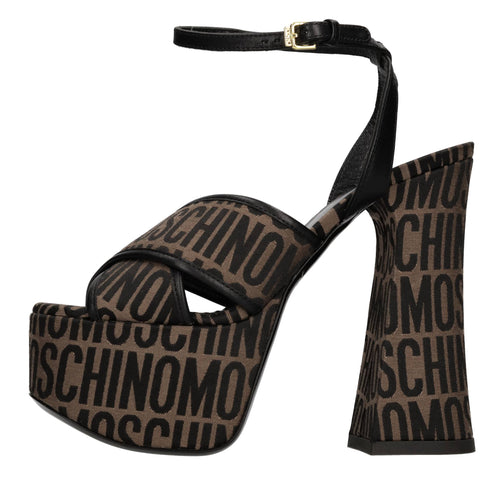 Moschino Sandali Marrone da donna