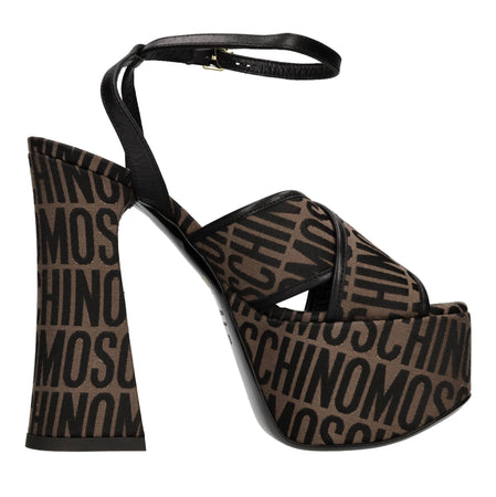 Moschino Sandali Marrone da donna