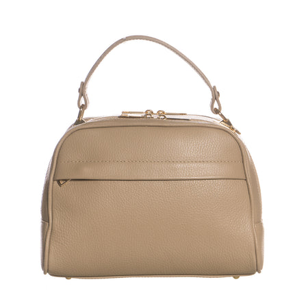 Praga - Borsa da Donna Nude In Vera Pelle