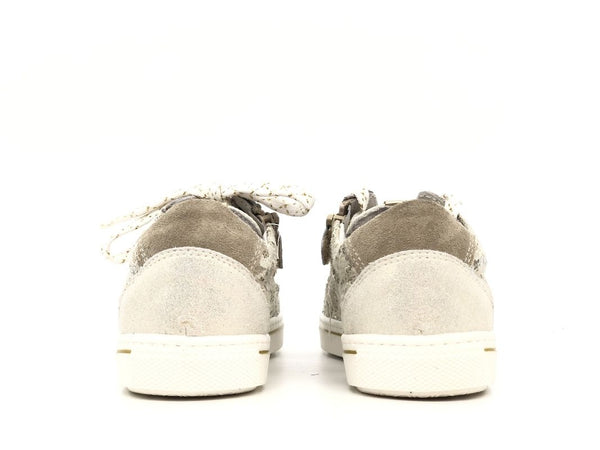 NERO GIARDINI Sneaker bambina Luxury Champagne platino