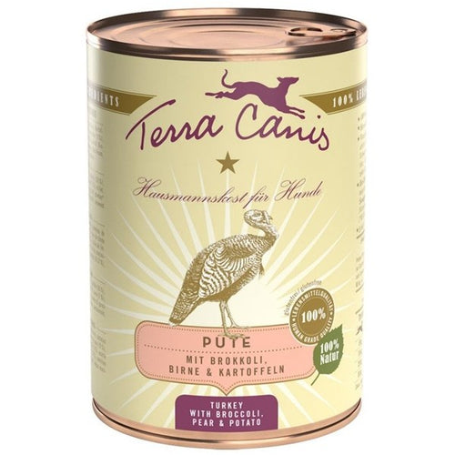 Terra Canis classic Tacchino con broccolo, pera e patata 400 gr