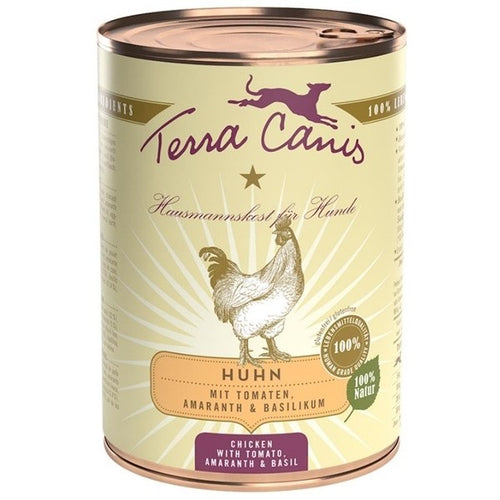 Terra Canis classic Pollo con pomodoro, amaranto e basilico 400 gr
