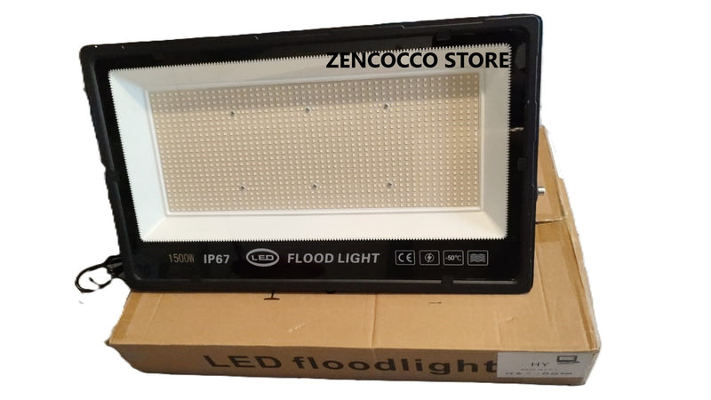 FARO LED SMD 1500W SLIM FLOOD LIGHT PROIETTORE luce fredda Esterno IP67 90LM/W