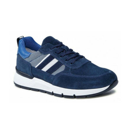 SNEAKERS UOMO IN CAMOSCIO NEROGIARDINI