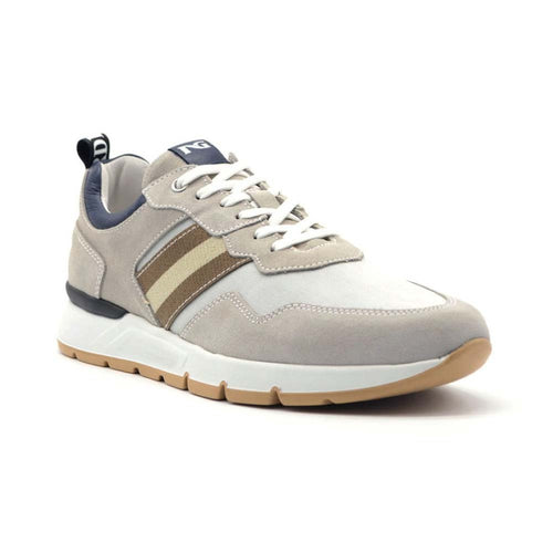 SNEAKERS UOMO IN CAMOSCIO NEROGIARDINI