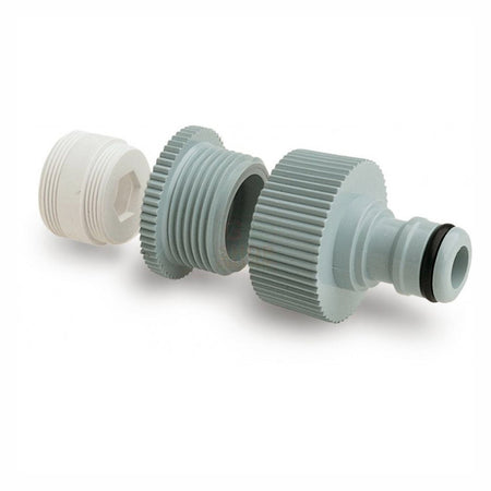 Presa rubinetto filettato femmina con rduzione 22 x 1 femmina e 24 x 1 maschio