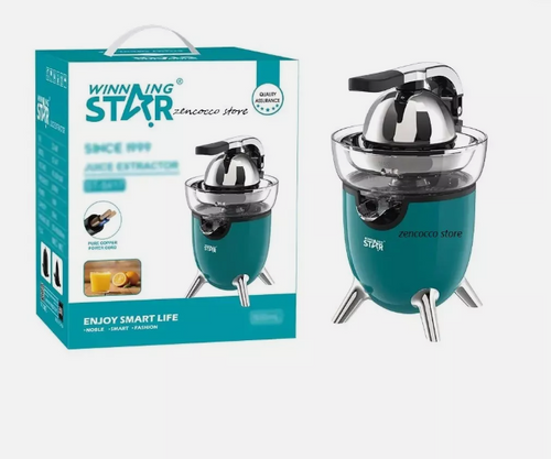 Spremiagrumi Elettrico 100W Filtro In Acciaio 2 CONI Rimovibili Leva Pressione