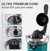 Spremiagrumi Elettrico 100W Filtro In Acciaio 2 CONI Rimovibili Leva Pressione