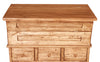 Biscottini Madia legno massello Tiglio Naturale 81x45x92 Biscottini Credenza Country