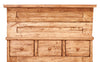Biscottini Madia legno massello Tiglio Naturale 81x45x92 Biscottini Credenza Country