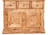Biscottini Madia legno massello Tiglio Naturale 81x45x92 Biscottini Credenza Country