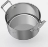 SET DI PENTOLE 9 PZ Alluminio pressofuso + acciaio inossidabile a strati St-5100