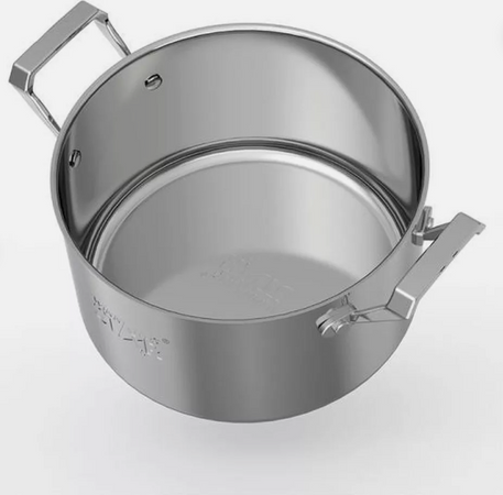 SET DI PENTOLE 9 PZ Alluminio pressofuso + acciaio inossidabile a strati St-5100