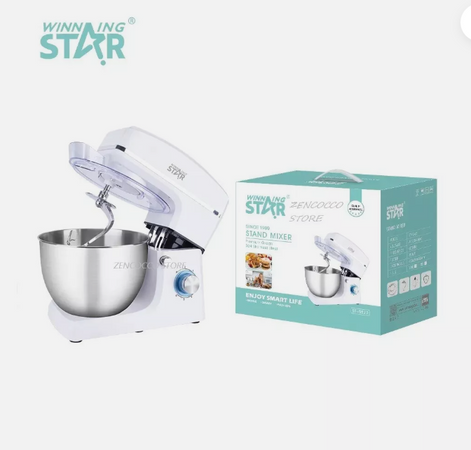 PLANETARIA 1500W 6 velocità 8L Miscelatore Impastatrice Sbattitore Elettrico