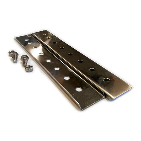 Coppia prolunghe regolabili 100 - 280mm 20 decimi AISI 304