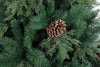 Albero di natale con Pigne Arves in PP Effetto Aghi di Pino + PE Effetto Real Touch
