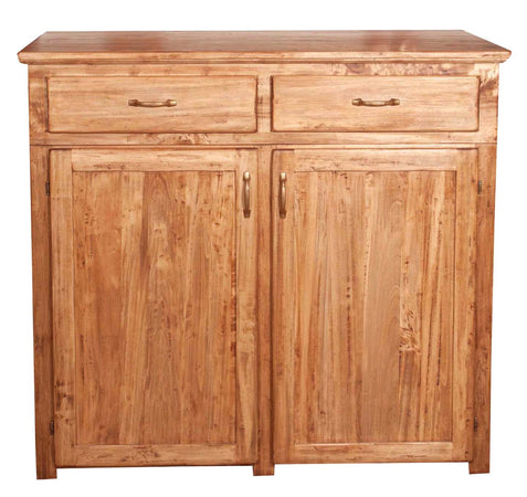 Biscottini Biscottini Credenza Cucina Massello Tiglio Naturale 130x60x115 Lavello Piano