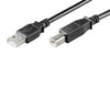 CAVO USB 2.0 A/B M/M 5Mt NERO