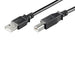 CAVO USB 2.0 A/B M/M 5Mt NERO