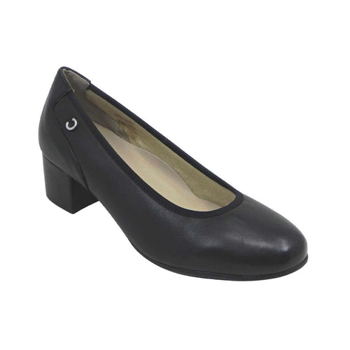 DÉCOLLETÉ DONNA IN PELLE NERA CINZIA SOFT