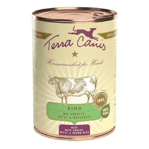 Terra Canis classic Manzo con carota, mela e riso integrale 400 gr