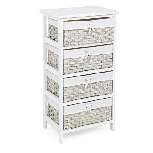 Cassettiera Livigno per interno, con 4 Cassetti, 44 x 33 x 77 cm