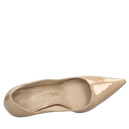 Stuart Weitzman Scarpe con Tacco Beige da donna