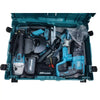 Kit 4in1 Trapano avvitatore,impulsi,smerigliatrice,tassellatore,2x3Ah,caricatore