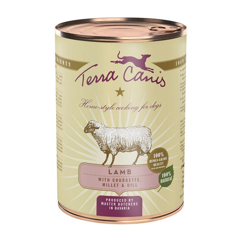 Terra Canis classic Agnello con zucchino, miglio e aneto 400 gr