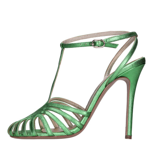 Marc Ellis Sandali Verde da donna