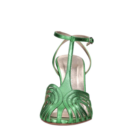 Marc Ellis Sandali Verde da donna