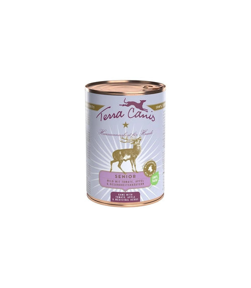 Terra Canis senior Selvaggina con pomodoro, mela e erbe salutari 400 gr
