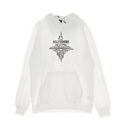 DOLLY NOIRE Felpa Cappuccio Uomo Nobu Protector White da uomo