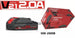 BATTERIA ricaricabile AGLI IONI DI LITIO 21V DA 2.0Ah 4.0Ah 6.0Ah x motosega forbici weekitool