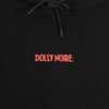 DOLLY NOIRE Felpa Cappuccio Donna Capital Glitch Over Hoodie Black da donna