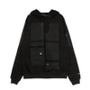 DOLLY NOIRE Felpa Cappuccio Uomo Special Pocket Hoodie Black da uomo