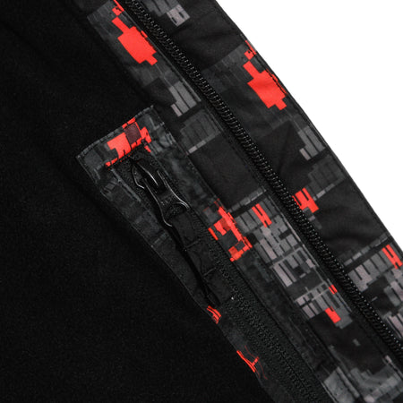 DOLLY NOIRE Giaccone Uomo Full Zip Glitch Glitch Camo da uomo