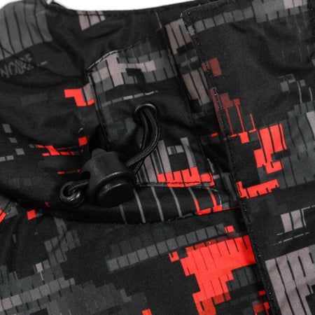 DOLLY NOIRE Giaccone Uomo Full Zip Glitch Glitch Camo da uomo