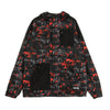 DOLLY NOIRE Giaccone Uomo Full Zip Glitch Glitch Camo da uomo