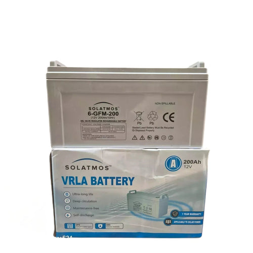 BATTERIA GEL 200AH 12V PANNELLI ENERGIA SOLARE FOTOVOLTAICO NAUTICA CAMPER CASA
