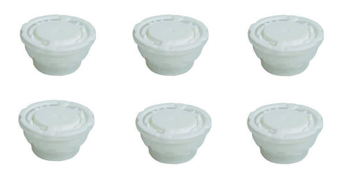 6 pz Tappi Pvc Per Lattina Olio Da 1 - 2 Lt Chiusura Ermetica ferr 220279